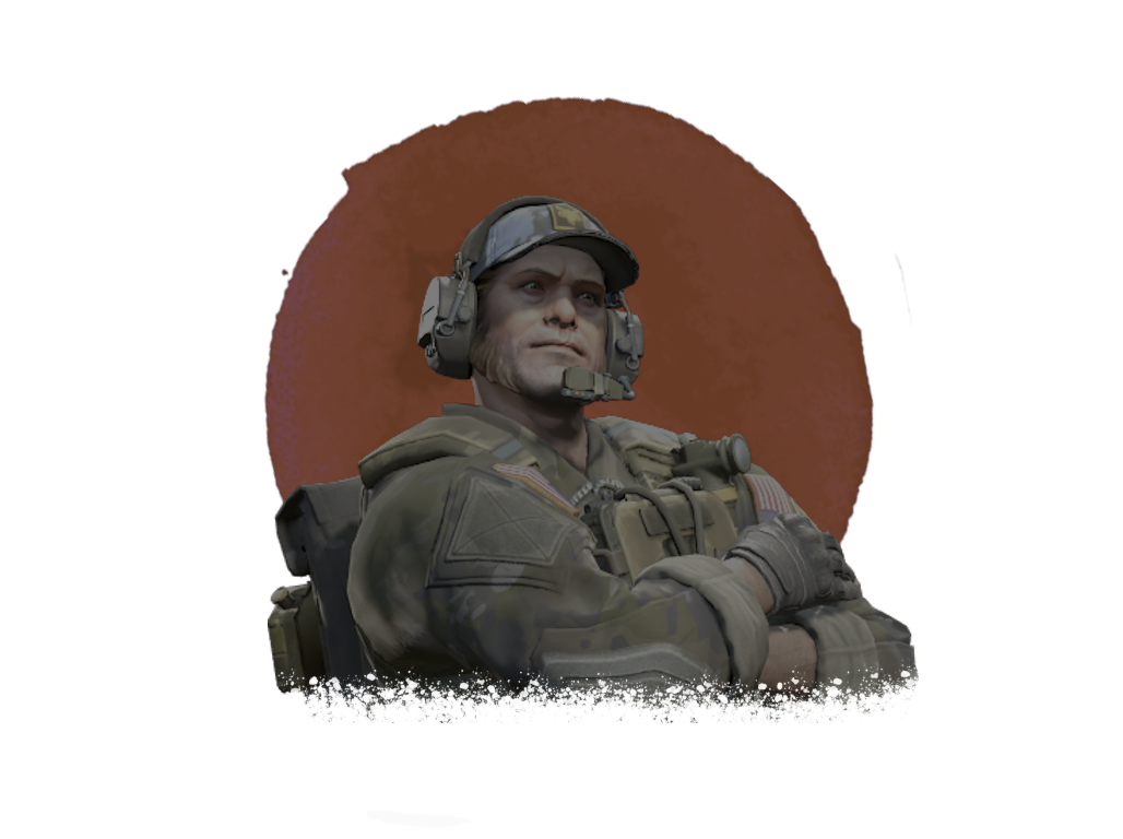 Two soldiers wielding guns in CS:GO
